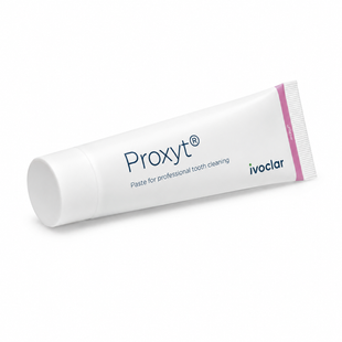 PROXYT fine (Проксіт) паста для поліровки та реставрації зубів (дрібнозерниста, рожева), 55 мл 1711488792 фото